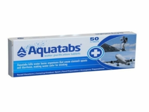 Dùng Aquatabs 67mg để khử khuẩn nước ở vùng lũ